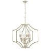 Cheswick 6-Light Aged Silver Chandelier with Glass Shades by Titan Lighting -Titan Lighting sale2022 aged silver titan lighting chandeliers tnch 014210616 64 1000