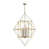 Connexions 8-Light Antique Gold and Silver Leaf Pendant by Titan Lighting 2 Connexions 8-Light Antique Gold and Silver Leaf Pendant by Titan Lighting -Titan Lighting sale2022 antique gold leaf silver leaf titan lighting chandeliers tn 999713 64 1000