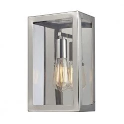 Parameters-Nickel 1-Light Beige Sconce by Titan Lighting
