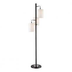 Uprising 72 in. Black Floor Lamp by Titan Lighting