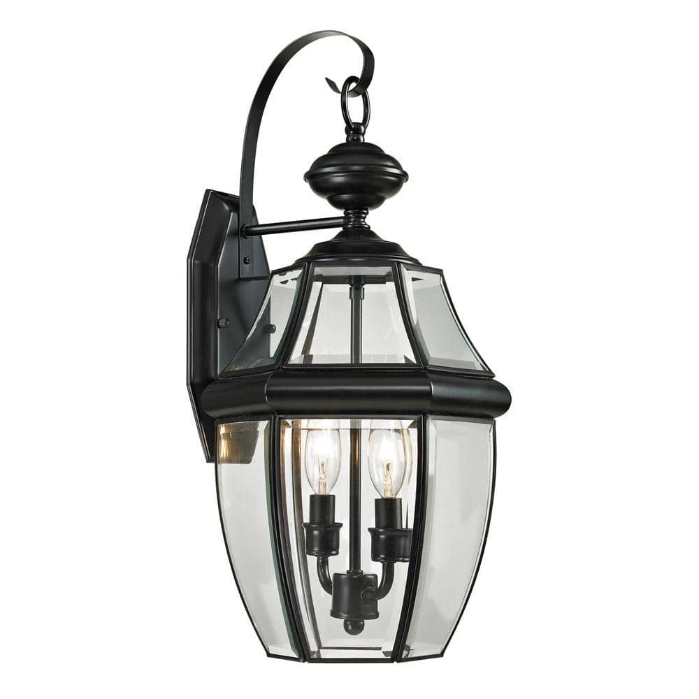 Ashford 2-Light Outdoor Black Sconce by Titan Lighting 3 Ashford 2-Light Outdoor Black Sconce by Titan Lighting