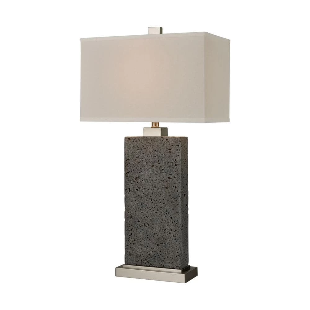 Tenlee 33 in. Green Rough Concrete Table Lamp by Titan Lighting 3 Tenlee 33 in. Green Rough Concrete Table Lamp by Titan Lighting