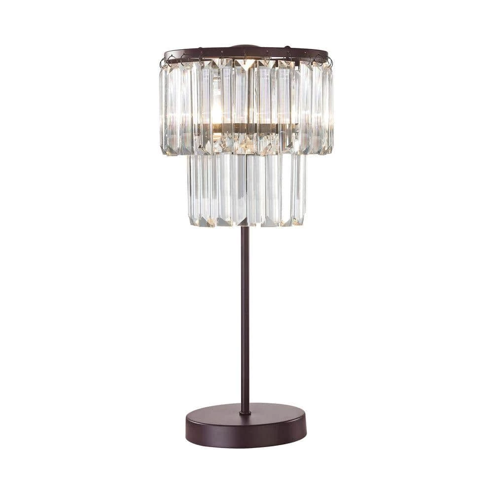 Antoinette 1-Light 18 in. Bronze Table Lamp by Titan Lighting 3 Antoinette 1-Light 18 in. Bronze Table Lamp by Titan Lighting