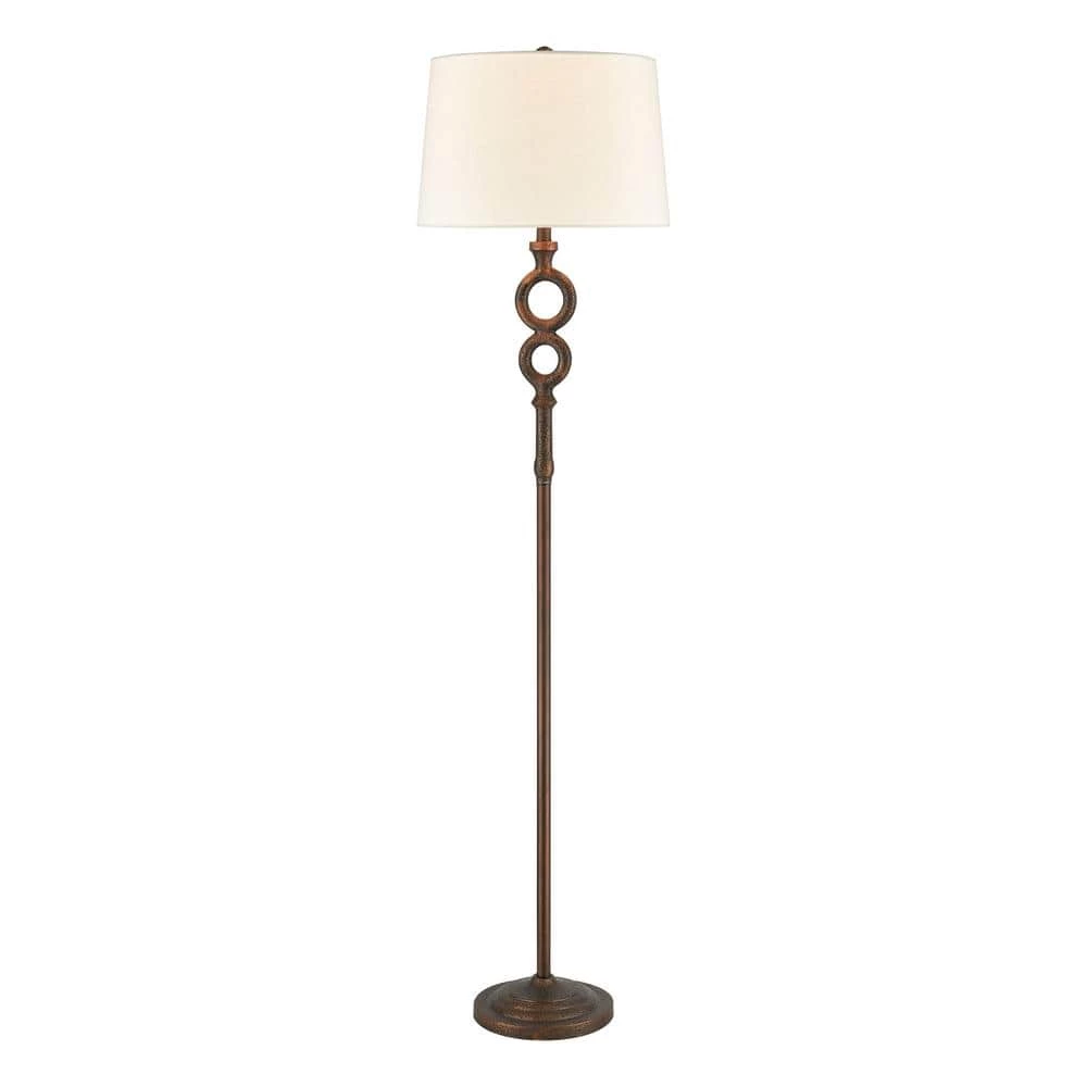 Hammered Home 67 in. Bronze Floor Lamp by Titan Lighting 3 Hammered Home 67 in. Bronze Floor Lamp by Titan Lighting