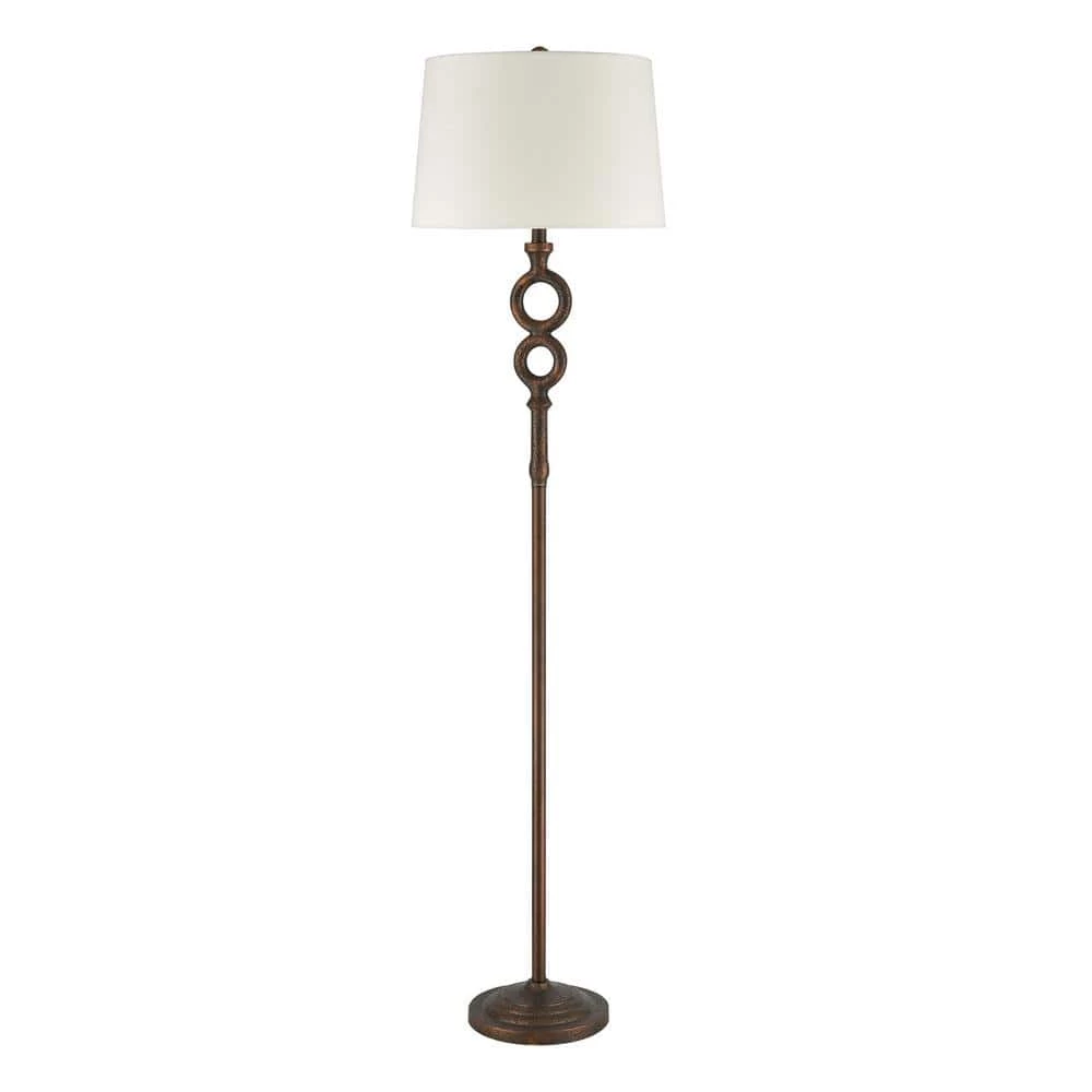 Hammered Home 67 in. Bronze Floor Lamp by Titan Lighting 4 Hammered Home 67 in. Bronze Floor Lamp by Titan Lighting - Image 2