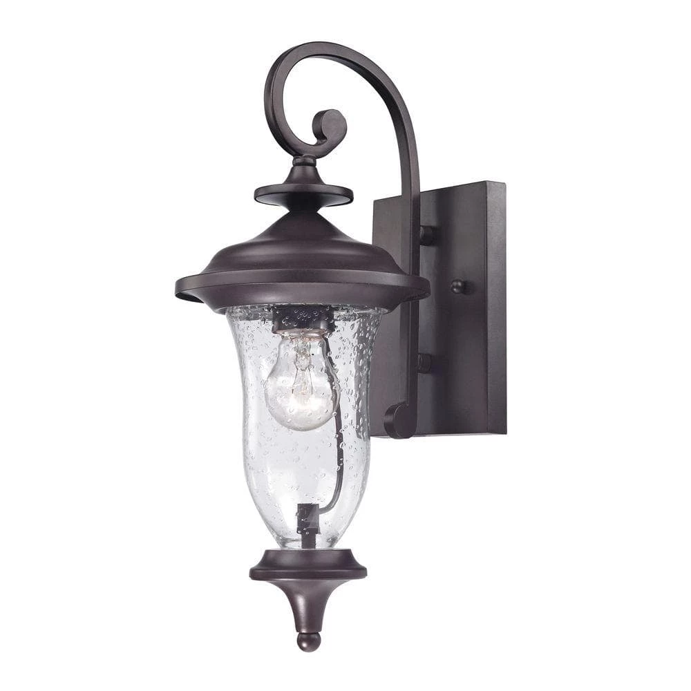 Trinity 1-Light Outdoor Oil Rubbed Bronze Sconce by Titan Lighting 3 Trinity 1-Light Outdoor Oil Rubbed Bronze Sconce by Titan Lighting