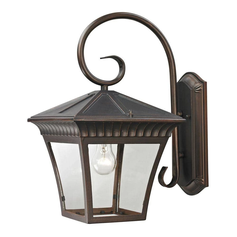 Ridgewood 1-Light Outdoor Hazelnut Bronze Sconce by Titan Lighting 3 Ridgewood 1-Light Outdoor Hazelnut Bronze Sconce by Titan Lighting