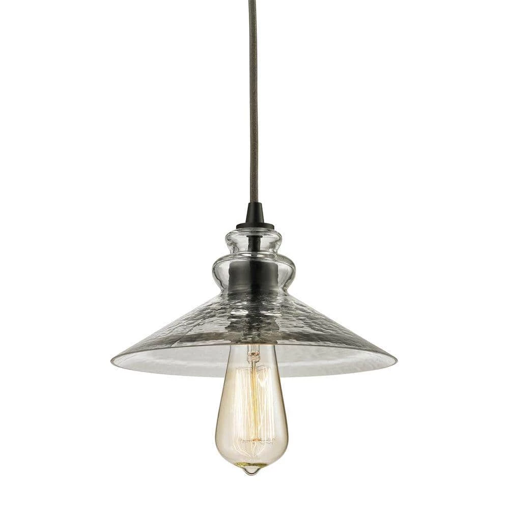 Hamrade Collection 1-Light Oil-Rubbed Bronze Mini Pendant by Titan Lighting 3 Hamrade Collection 1-Light Oil-Rubbed Bronze Mini Pendant by Titan Lighting