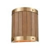 Wooden Barrel 2 Light Satin Brass Wall Sconce by Titan Lighting 2 Wooden Barrel 2 Light Satin Brass Wall Sconce by Titan Lighting -Titan Lighting sale2022 brown titan lighting wall sconces tnws 036210617 64 1000