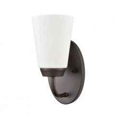 1 Light Oil Rubbed Bronze Wall Sconce by Titan Lighting -Titan Lighting sale2022 brown titan lighting wall sconces tnws 075210617 4f 1000