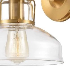Manhattan Boutique 1-Light Brushed Brass Wall Sconce by Titan Lighting 9 Manhattan Boutique 1-Light Brushed Brass Wall Sconce by Titan Lighting -Titan Lighting sale2022 brushed brass titan lighting wall sconces tnws 047210617 1f 1000
