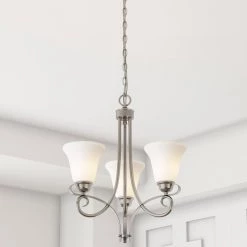 Brighton 3-Light Brushed Nickel Ceiling Chandelier by Titan Lighting 9 Brighton 3-Light Brushed Nickel Ceiling Chandelier by Titan Lighting -Titan Lighting sale2022 brushed nickel titan lighting chandeliers tn 50004 40 1000