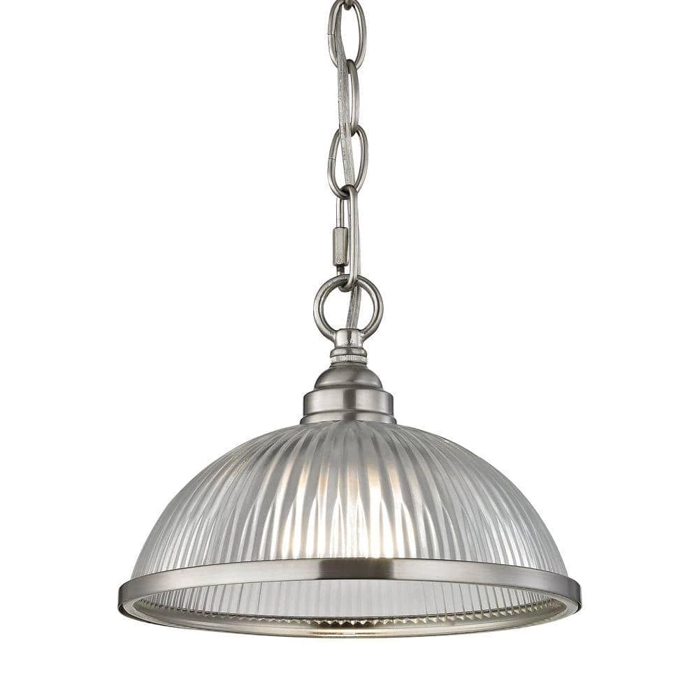Liberty Park 1-Light Brushed Nickel Pendant by Titan Lighting 3 Liberty Park 1-Light Brushed Nickel Pendant by Titan Lighting