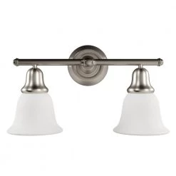 Berwick 2-Light Brushed Nickel Wall Mount Bath Bar Light by Titan Lighting -Titan Lighting sale2022 brushed nickel titan lighting vanity lighting tn 10930 40 1000