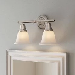 Berwick 2-Light Brushed Nickel Wall Mount Bath Bar Light by Titan Lighting -Titan Lighting sale2022 brushed nickel titan lighting vanity lighting tn 10930 a0 1000