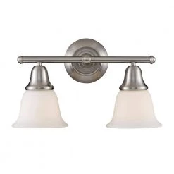 Berwick 2-Light Brushed Nickel Wall Mount Bath Bar Light by Titan Lighting -Titan Lighting sale2022 brushed nickel titan lighting vanity lighting tn 10930 c3 1000