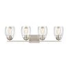 30.5 in. 4 Light Brushed Nickel Vanity Light by Titan Lighting