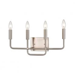 18.5 in. 4 Light Brushed Nickel Vanity Light by Titan Lighting