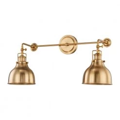 Skillet 2-Light Burnished Brass Wall Sconce by Titan Lighting 7 Skillet 2-Light Burnished Brass Wall Sconce by Titan Lighting -Titan Lighting sale2022 burnished brass titan lighting wall sconces tnws 054210617 4f 1000
