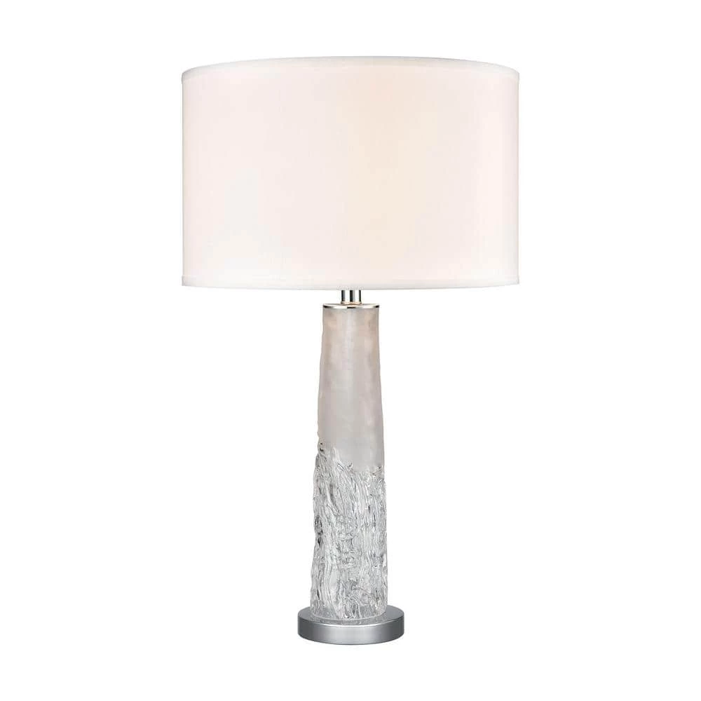 Juneau 30 in. Clear Table Lamp by Titan Lighting 3 Juneau 30 in. Clear Table Lamp by Titan Lighting