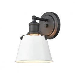 Holgate 6 in. 1-Light Charcoal Vanity Light by Titan Lighting