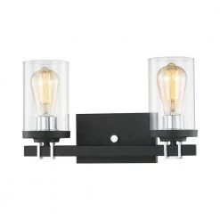 Holdfast 15 in. 2-Light Charcoal Vanity Light by Titan Lighting -Titan Lighting sale2022 charcoal titan lighting vanity lighting tnvl 079210617 c3 1000