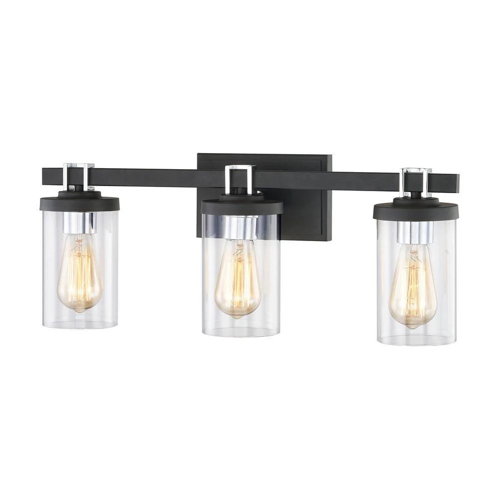 Holdfast 22 in. 3-Light Charcoal Vanity Light by Titan Lighting 6 Holdfast 22 in. 3-Light Charcoal Vanity Light by Titan Lighting - Image 4