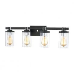 Holdfast 28 in. 4-Light Charcoal Vanity Light by Titan Lighting -Titan Lighting sale2022 charcoal titan lighting vanity lighting tnvl 081210617 1f 1000
