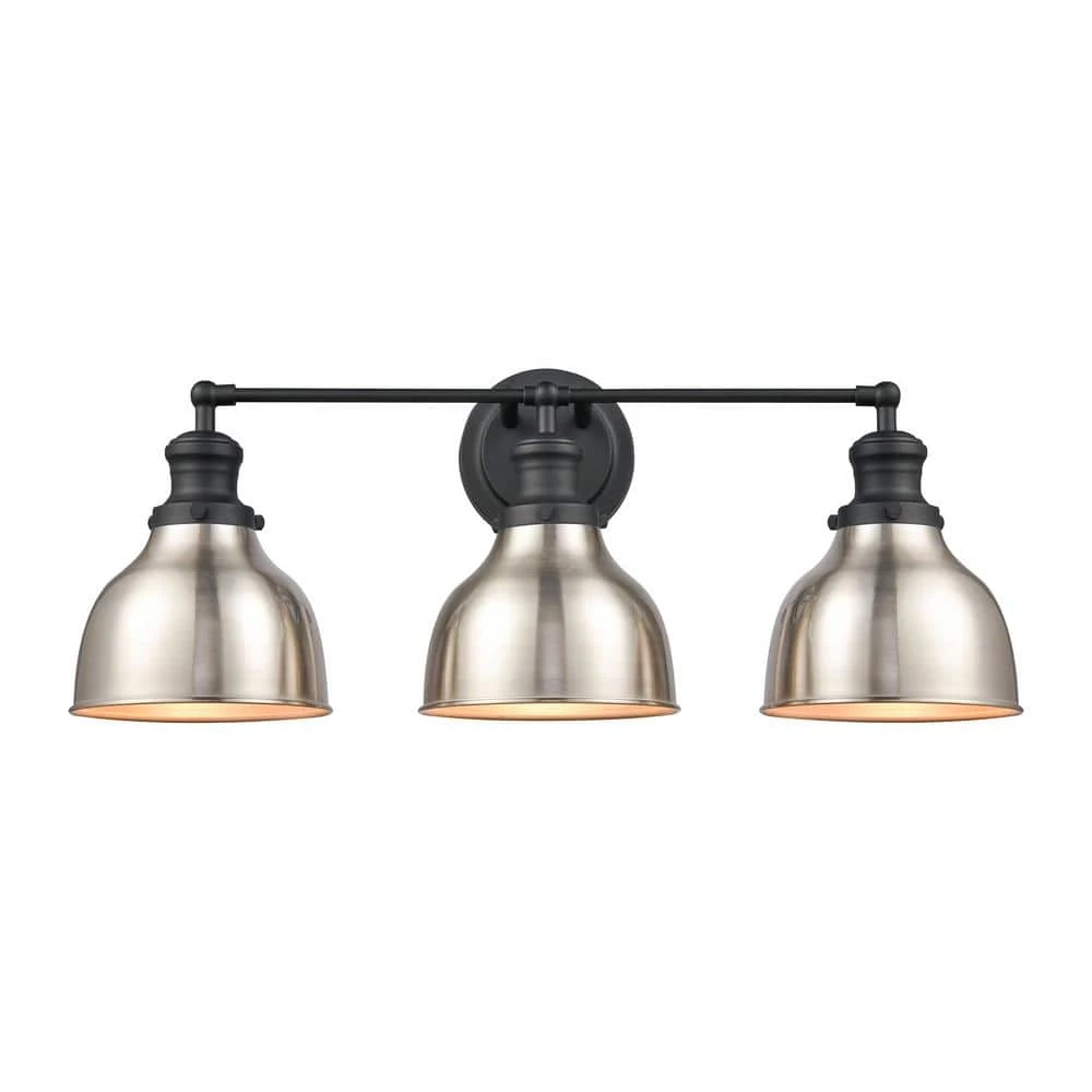 Haralson 24 in. 3-Light Charcoal Vanity Light by Titan Lighting 3 Haralson 24 in. 3-Light Charcoal Vanity Light by Titan Lighting