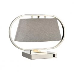 Studio Apartment 2-Light Table Lamp in Chrome by Titan Lighting