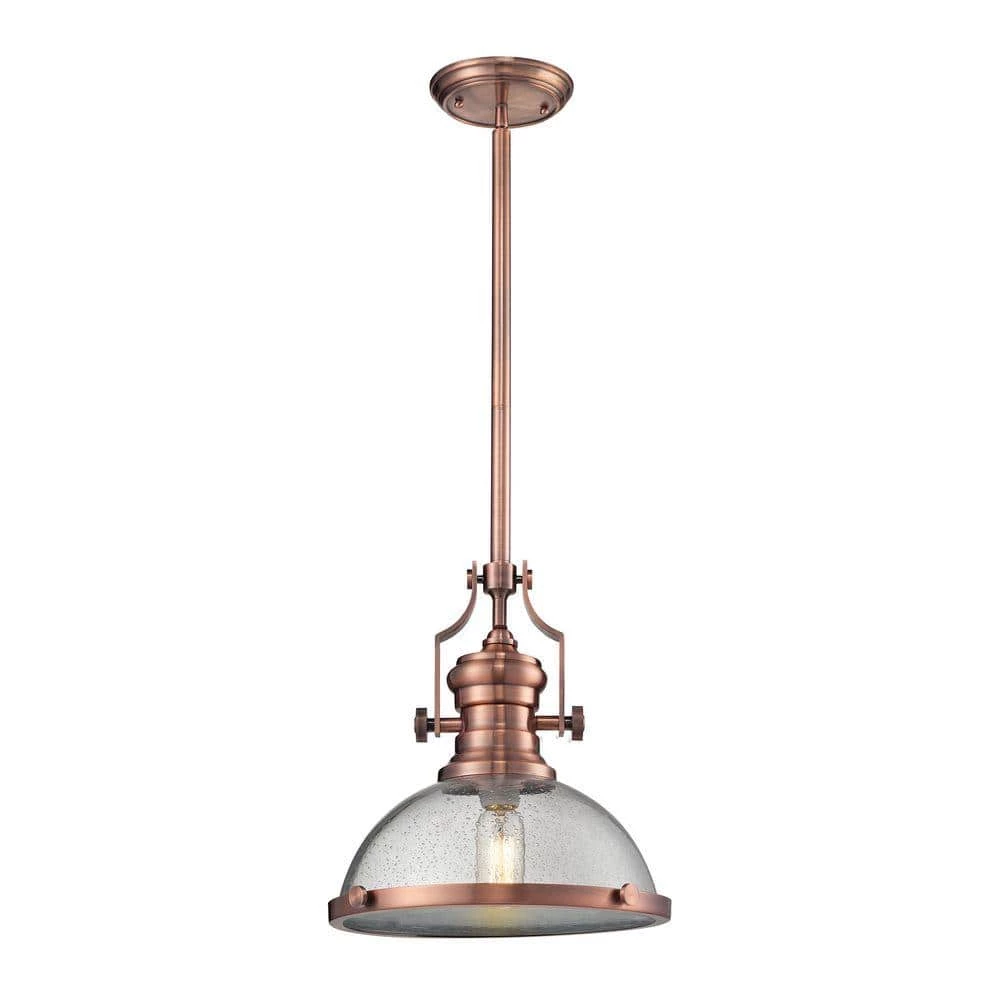 Chadwick 1-Light Copper Pendant by Titan Lighting 3 Chadwick 1-Light Copper Pendant by Titan Lighting
