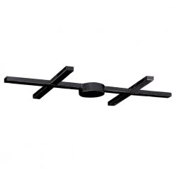 Illuminare Accessories 6-Light Ceiling Mount Dark Rust Bar Pan by Titan Lighting