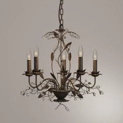 Circeo 5-Light Deep Rust Ceiling Mount Chandelier by Titan Lighting 8 Circeo 5-Light Deep Rust Ceiling Mount Chandelier by Titan Lighting -Titan Lighting sale2022 deep rust titan lighting chandeliers tn 5881 40 1000