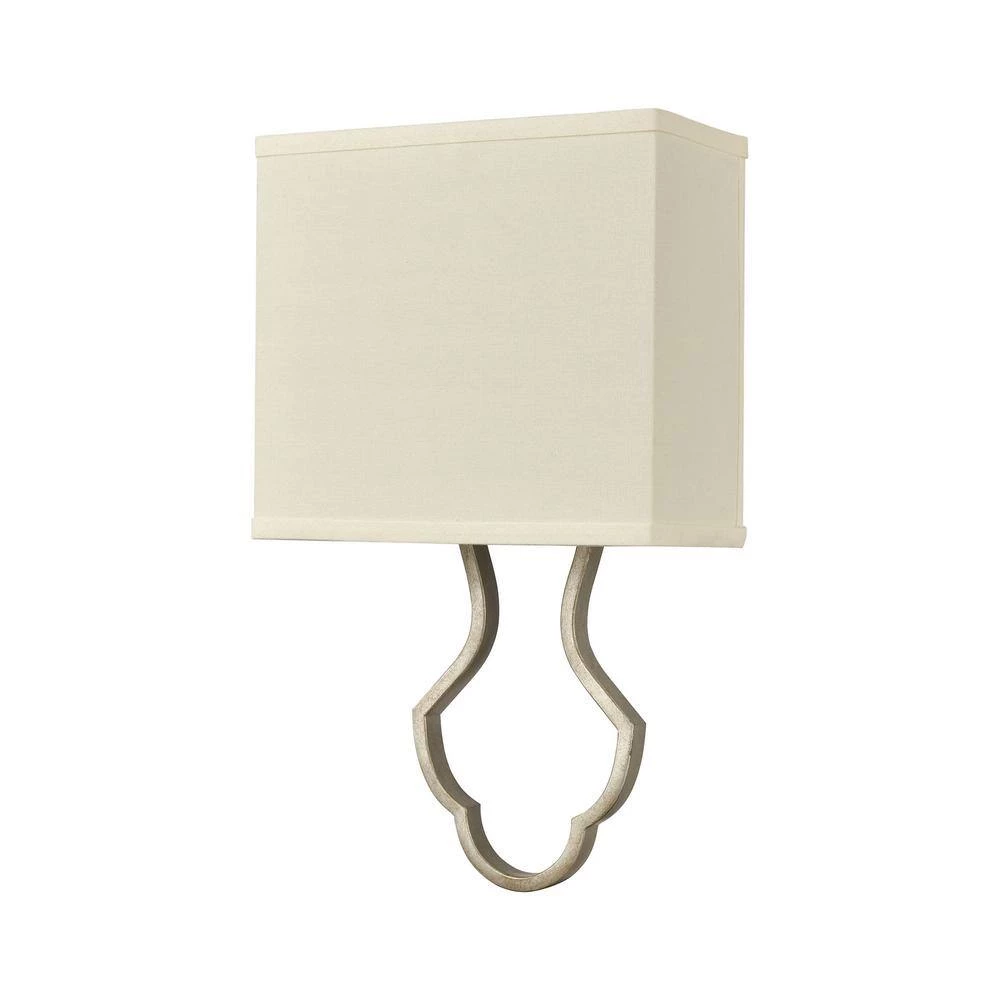 Lanesboro 1-Light Dusted Silver Wall Sconce by Titan Lighting 5 Lanesboro 1-Light Dusted Silver Wall Sconce by Titan Lighting - Image 3