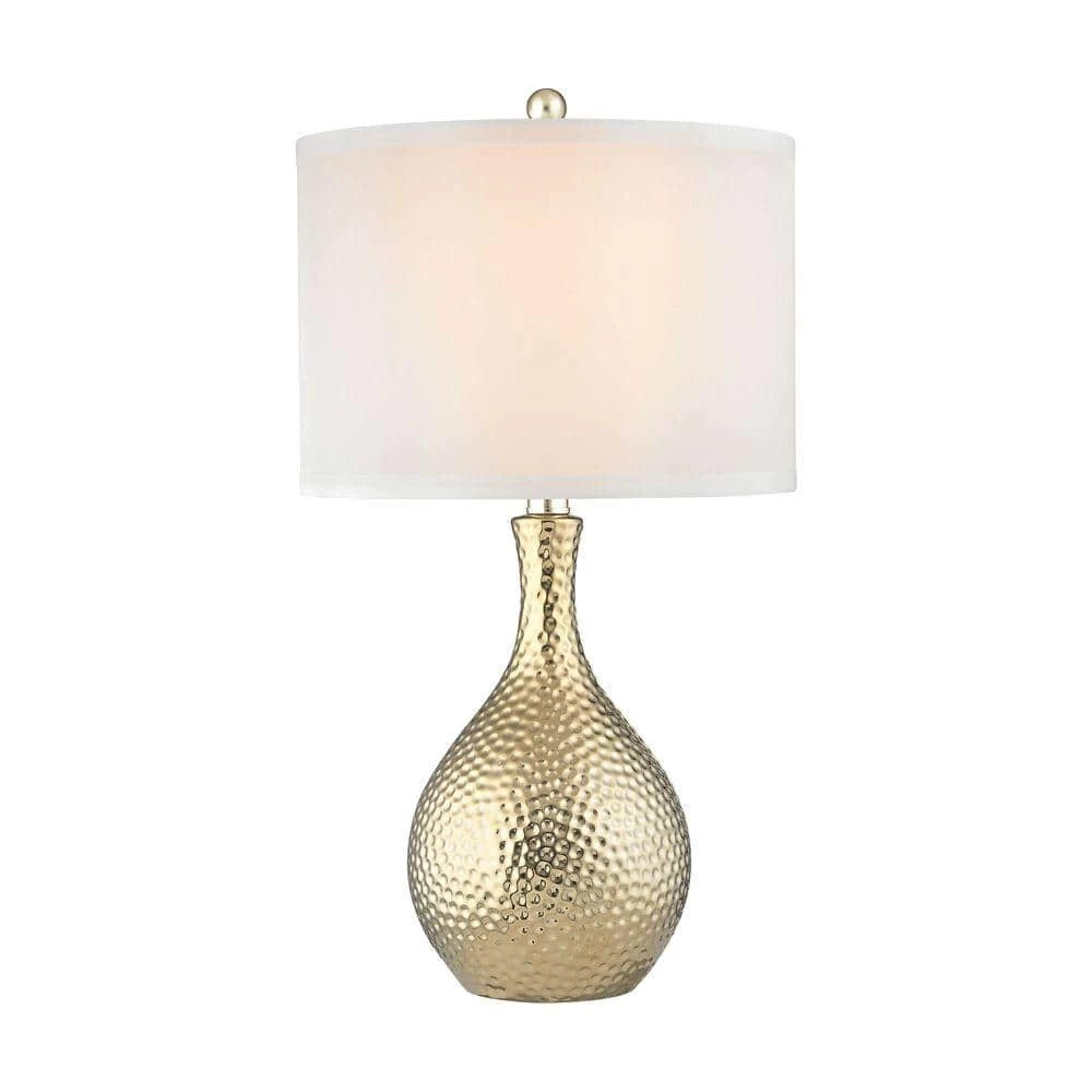 Soleil 22 in. Gold Plate Table Lamp by Titan Lighting 3 Soleil 22 in. Gold Plate Table Lamp by Titan Lighting