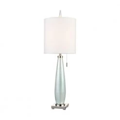 Confection 41 in. Seafoam Green Table Lamp by Titan Lighting