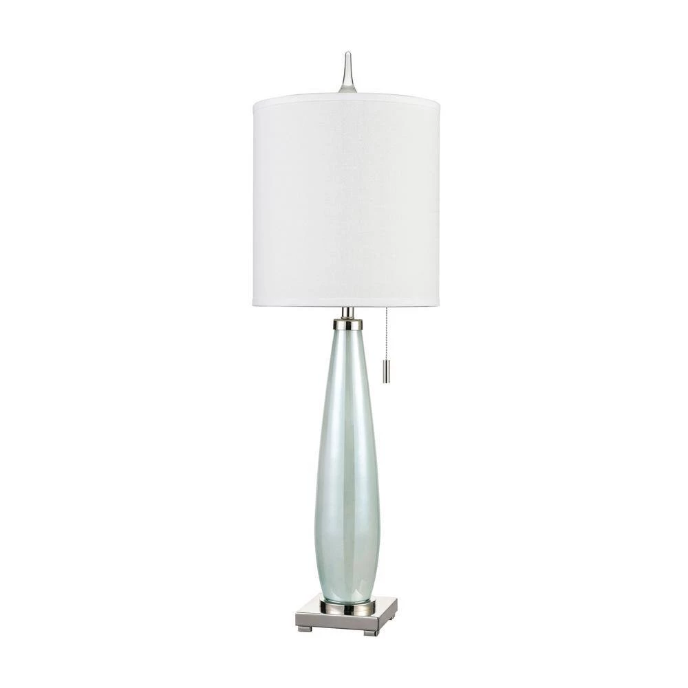 Confection 41 in. Seafoam Green Table Lamp by Titan Lighting 4 Confection 41 in. Seafoam Green Table Lamp by Titan Lighting - Image 2