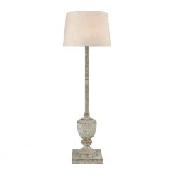 Regus 51 in. Grey Floor Lamp by Titan Lighting