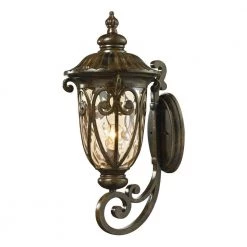 Chantal Collection Hazelnut Bronze Outdoor Sconce by Titan Lighting