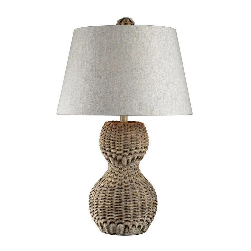 Sycamore Hill 26 in. Light Rattan Natural Table Lamp by Titan Lighting 3 Sycamore Hill 26 in. Light Rattan Natural Table Lamp by Titan Lighting