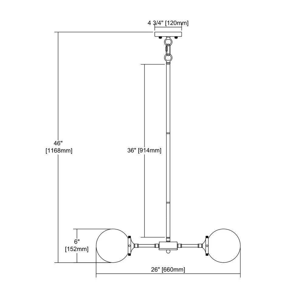 Boudreaux 3-Light Matte Black and Antique Gold Chandelier by Titan Lighting 8 Boudreaux 3-Light Matte Black and Antique Gold Chandelier by Titan Lighting - Image 6