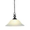 Chalkie 1-Light Matte Black Billiard-Themed Pendant with White Shade by Titan Lighting 2 Chalkie 1-Light Matte Black Billiard-Themed Pendant with White Shade by Titan Lighting -Titan Lighting sale2022 matte black titan lighting chandeliers tn 61000 64 1000