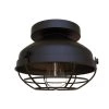 Patterson 8.5 in. 1-Light Matte Black Semi-Flush Mount by Titan Lighting -Titan Lighting sale2022 matte black titan lighting flush mount lights ehd113420 mb sf 64 1000