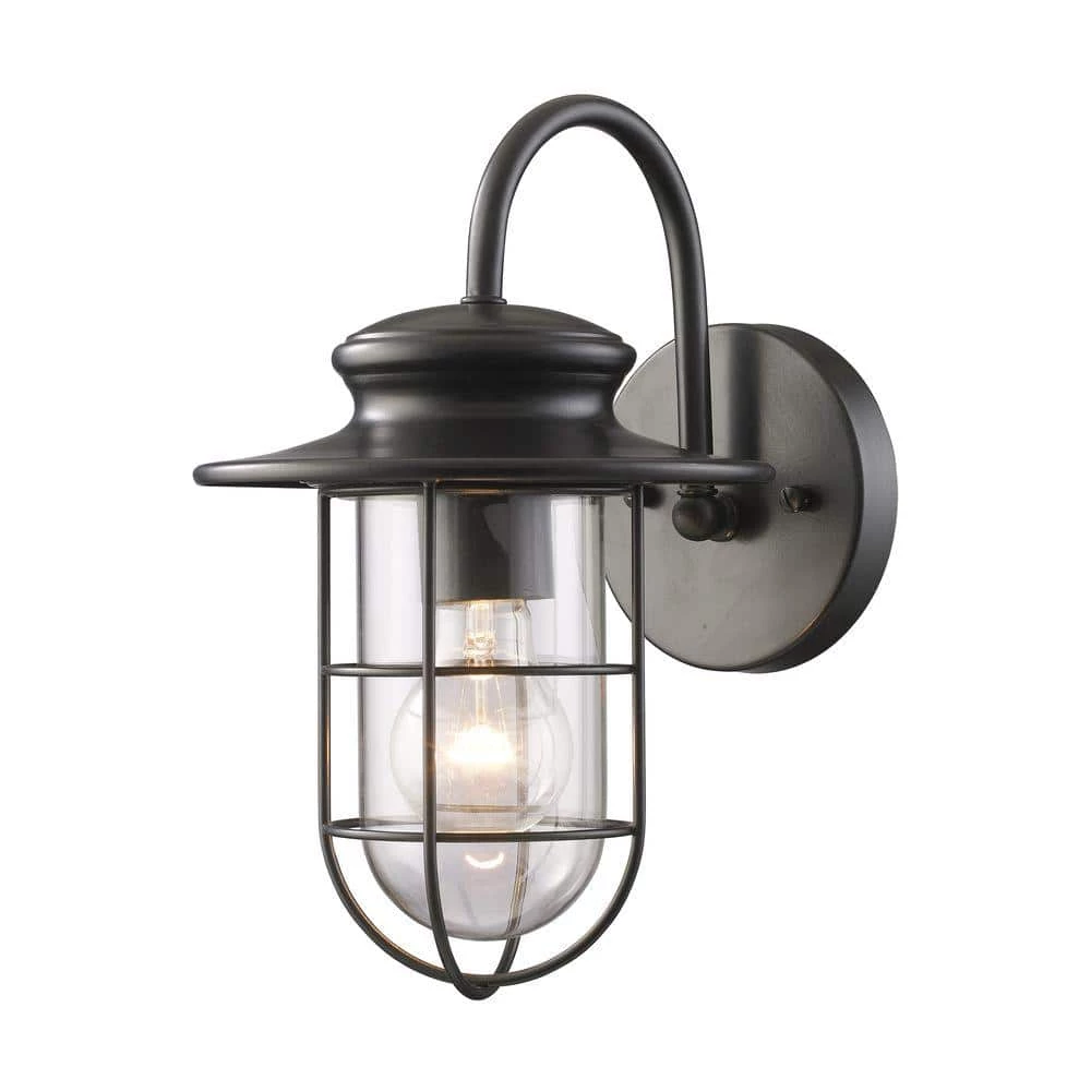 Portside Outdoor Matte Black Wall Sconce by Titan Lighting 3 Portside Outdoor Matte Black Wall Sconce by Titan Lighting