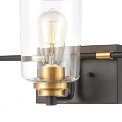 Robins 23 in. 3-Light Matte Black Vanity Light by Titan Lighting -Titan Lighting sale2022 matte black titan lighting vanity lighting tnvl 055210617 1f 1000