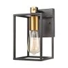 Cloe 5 in. 1-Light Matte Black Vanity Light by Titan Lighting