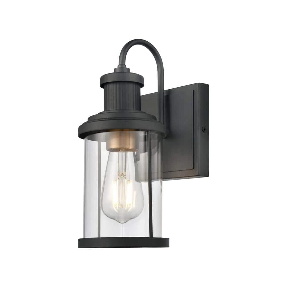 Millburn 5 in. 1-Light Matte Black Vanity Light by Titan Lighting 3 Millburn 5 in. 1-Light Matte Black Vanity Light by Titan Lighting