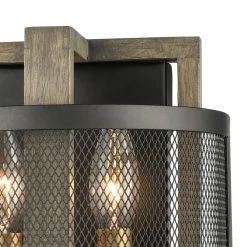 Woodbridge 2-Light Matte Black Wall Sconce by Titan Lighting -Titan Lighting sale2022 matte black titan lighting wall sconces tnws 022210617 1f 1000