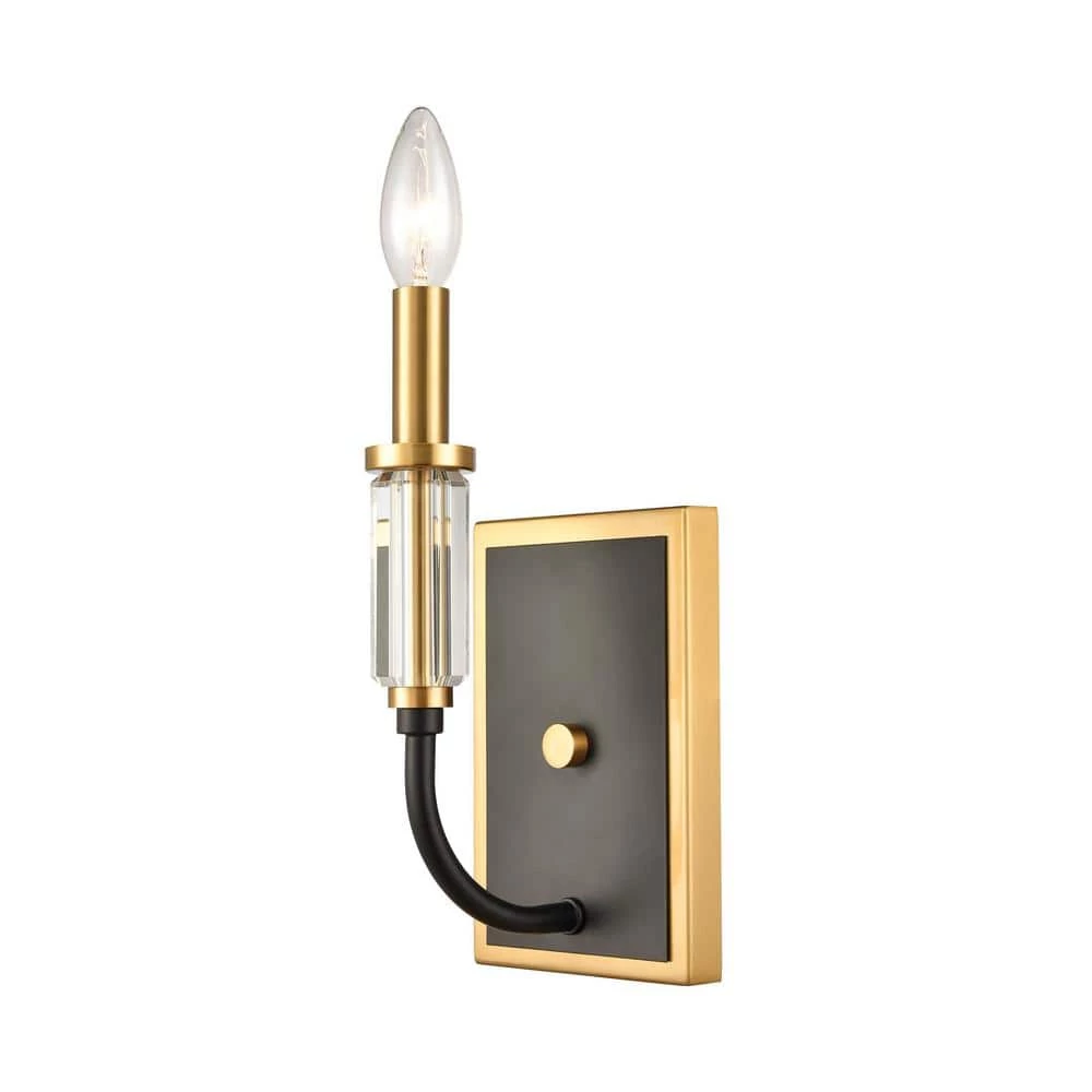 Glendon 1-Light Matte Black Wall Sconce by Titan Lighting 3 Glendon 1-Light Matte Black Wall Sconce by Titan Lighting