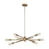 Xenia 6-Light Large Matte Gold Chandelier by Titan Lighting 1 Xenia 6-Light Large Matte Gold Chandelier by Titan Lighting -Titan Lighting sale2022 matte gold titan lighting chandeliers tn 473480 64 1000